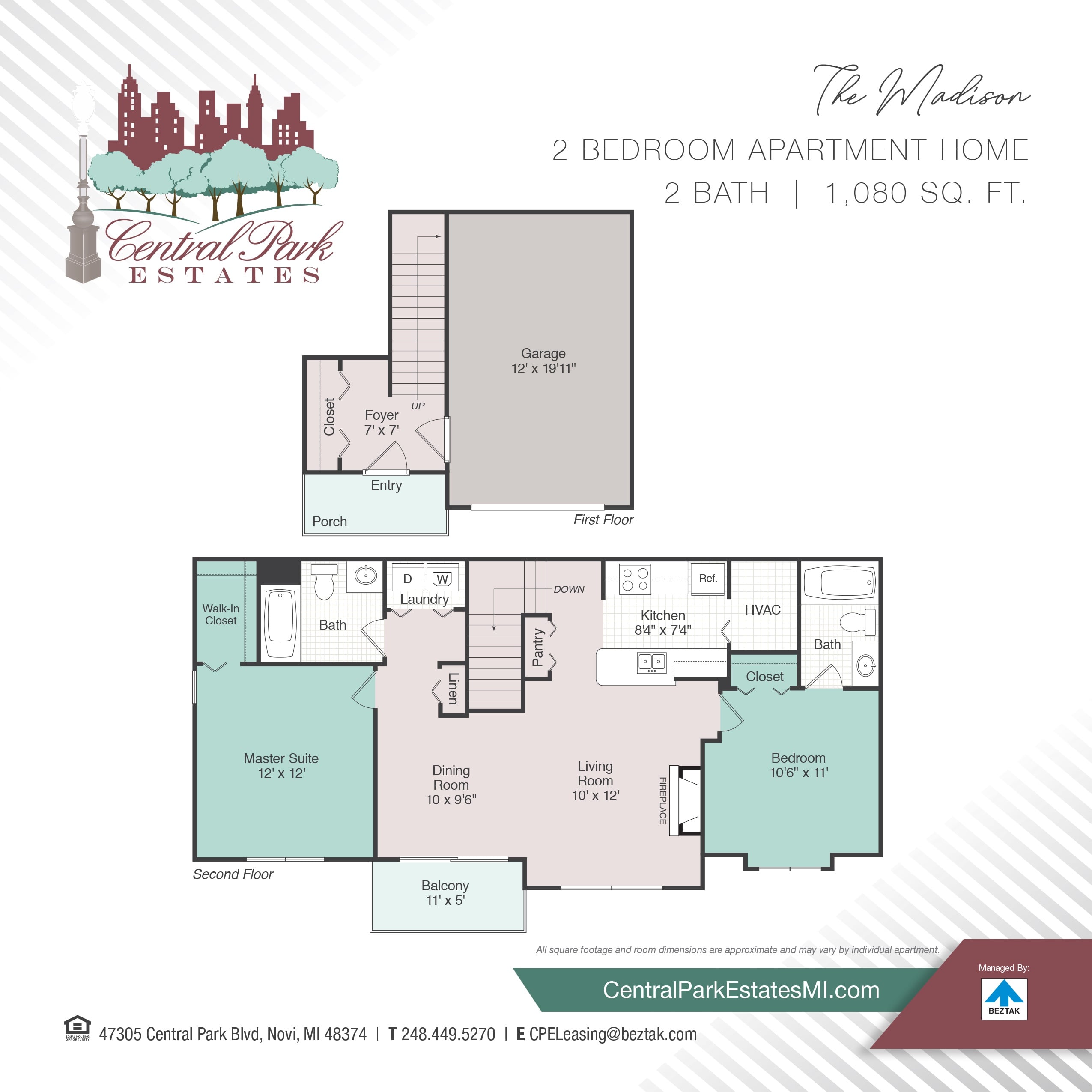 The Madison floor plan